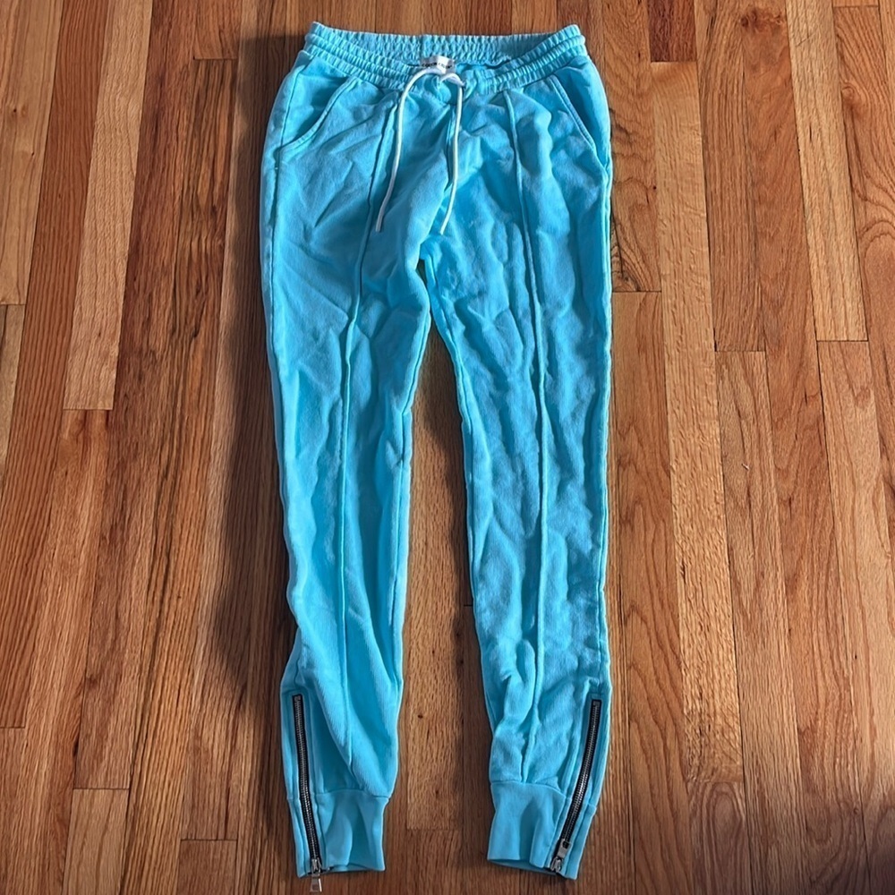 COTTON CITIZEN size small zipper Milan joggers